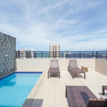 Flat Quarto E Sala C/ Vista Mar Espetacular Maceio (Alagoas) Exterior photo