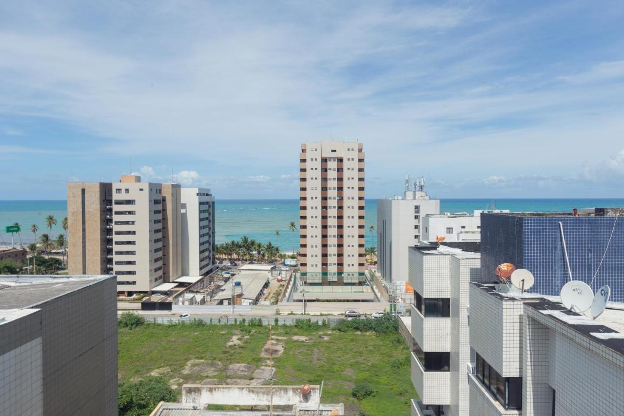 Flat Quarto E Sala C/ Vista Mar Espetacular Maceio (Alagoas) Exterior photo