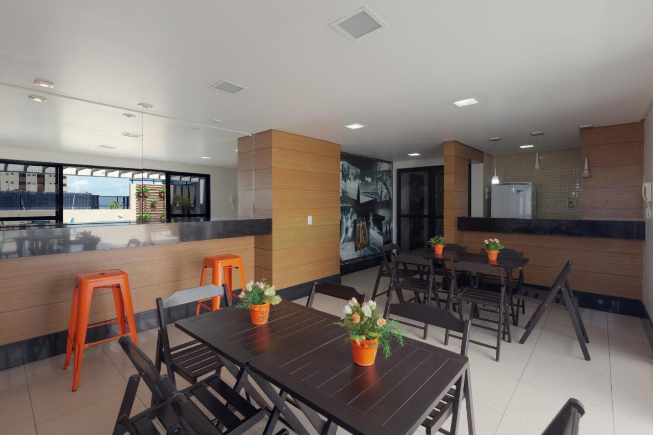 Flat Quarto E Sala C/ Vista Mar Espetacular Maceio (Alagoas) Exterior photo