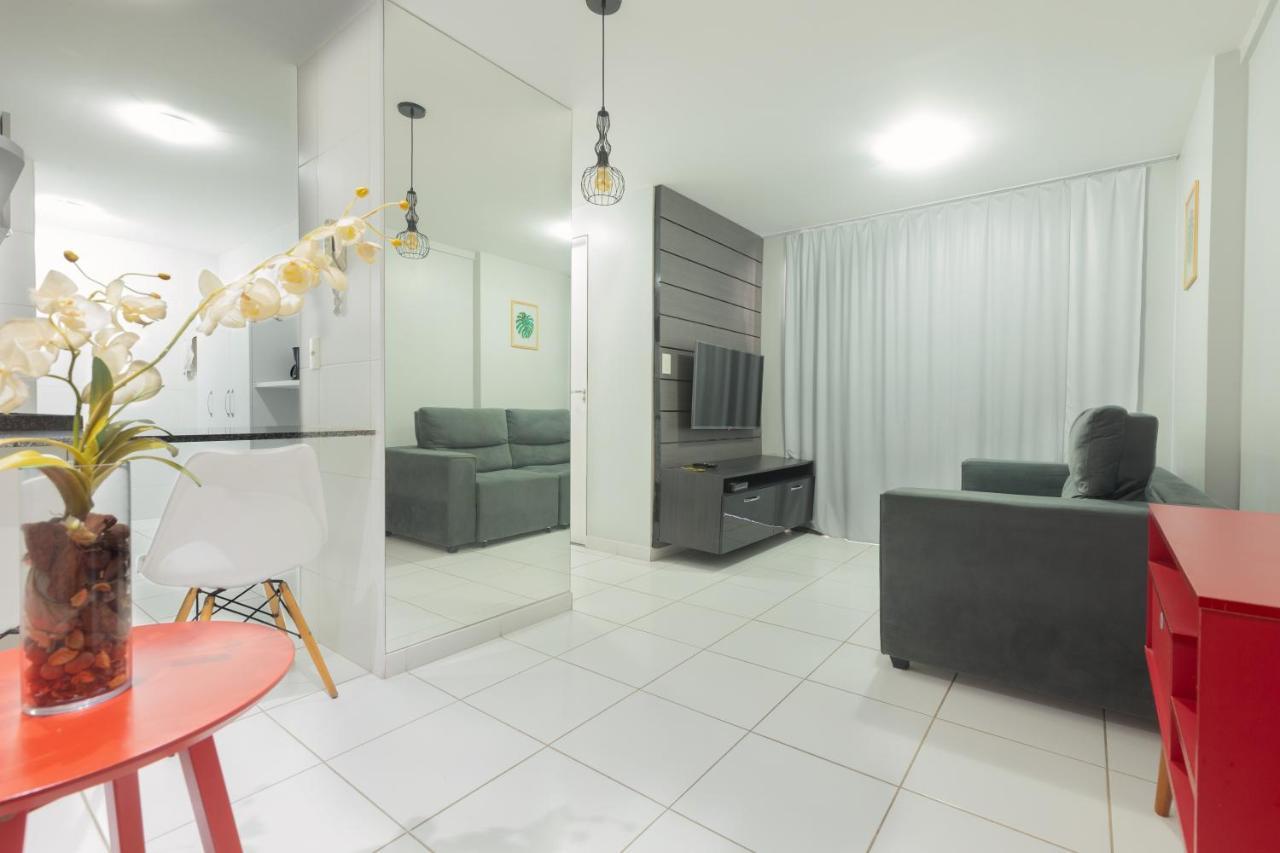 Flat Quarto E Sala C/ Vista Mar Espetacular Maceio (Alagoas) Exterior photo